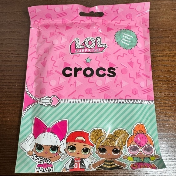 LOL Surprise Crocs Jibbitz Charms 5 piece Set - Multicolor - Picture 2 of 11